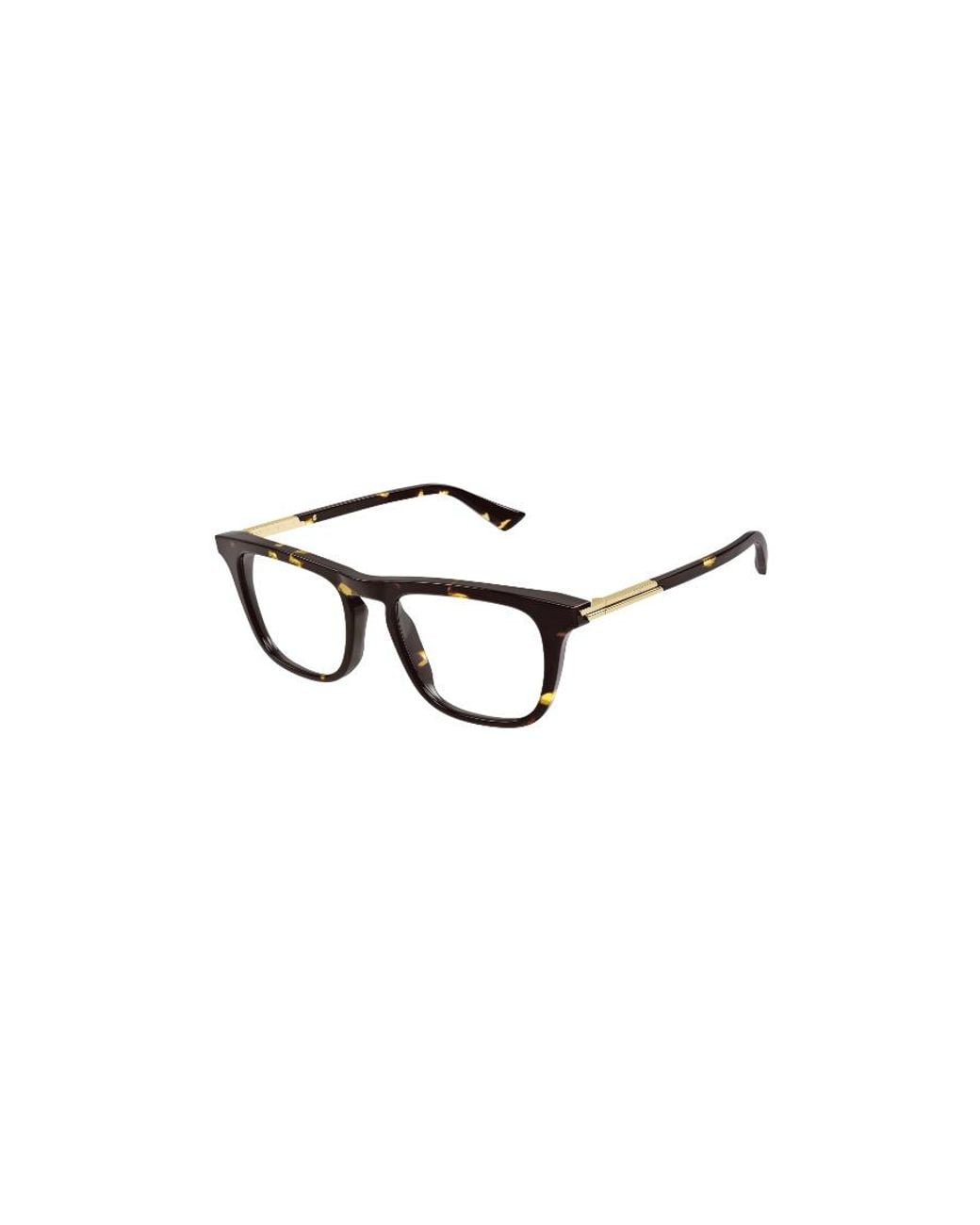 Bottega Veneta Multicolor Eyewear Sqaure Frame Glasses for men