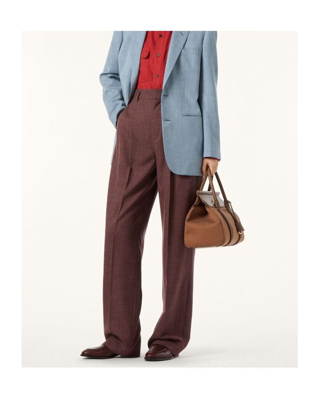 Loro Piana Purple Hector Trousers