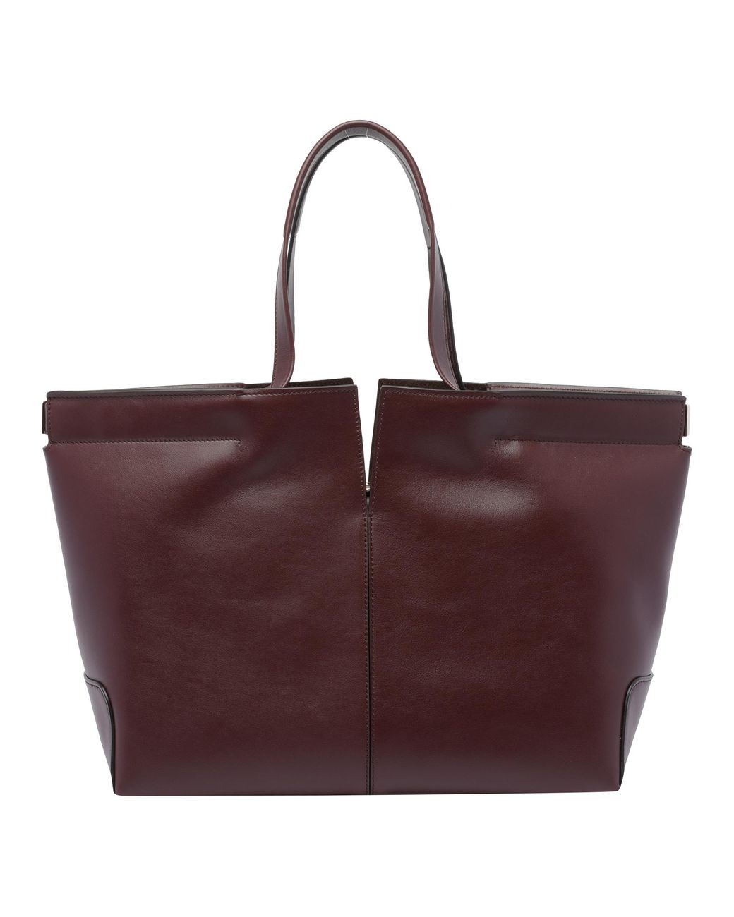 Tod's Red Small Medium Di Bag Folio Bag