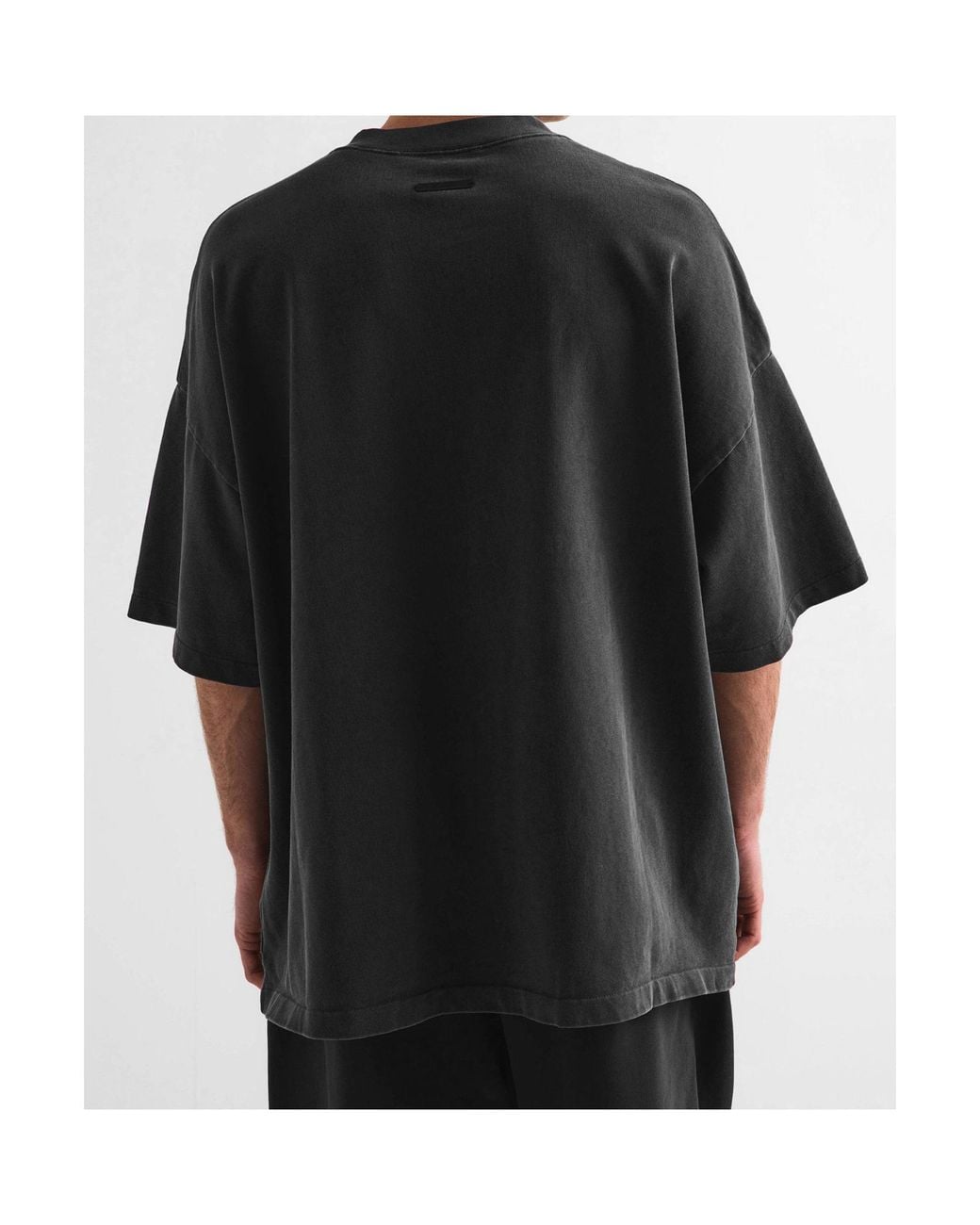 Fear Of God Black Logo Loose T-Shirt for men