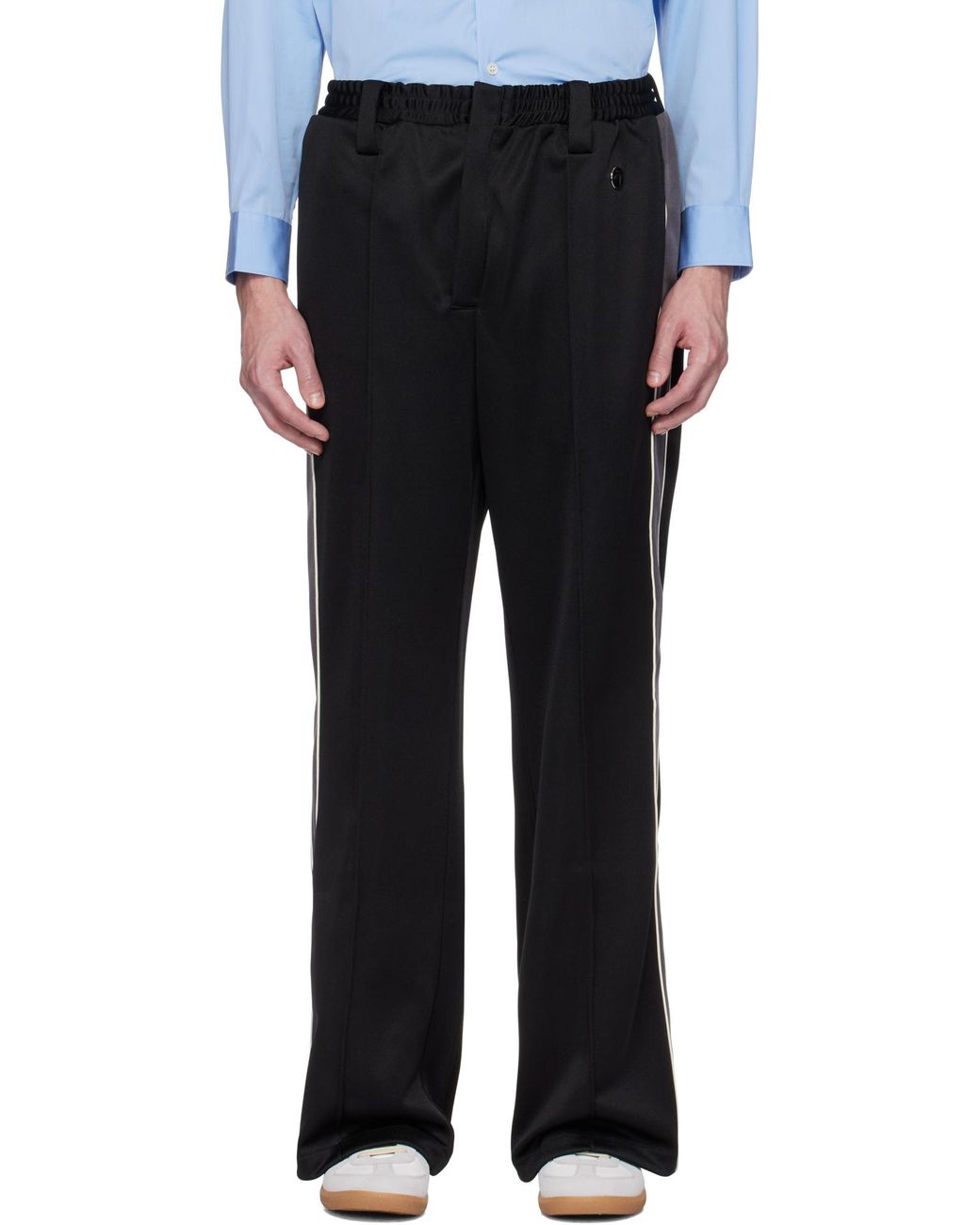 Ambush Black Elastic Waist Sweatpants for men