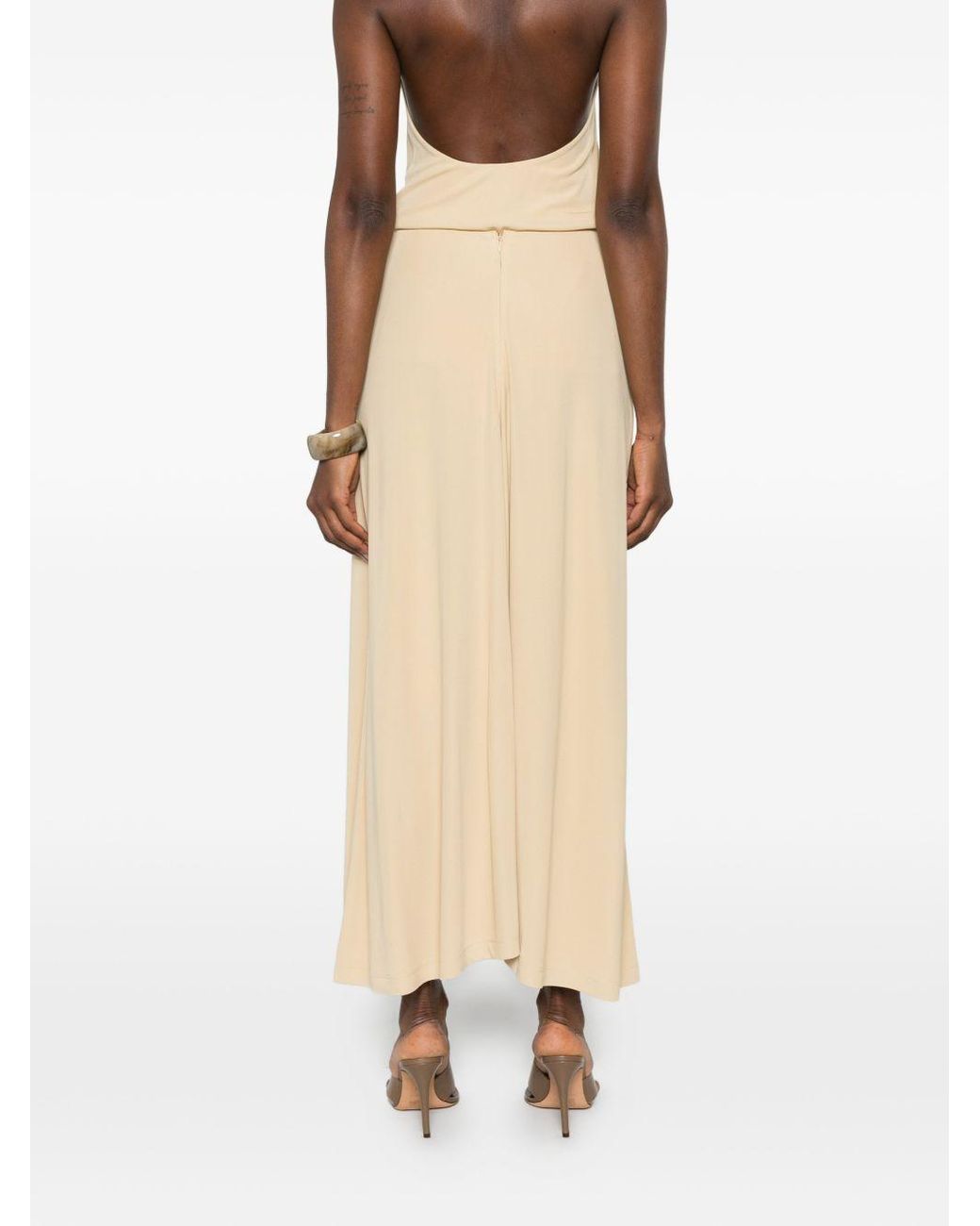 Totême Natural Flared Maxi Skirt