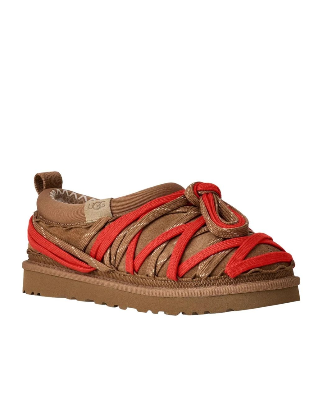 Ugg Red Tasman Lace-Up Slippers for men