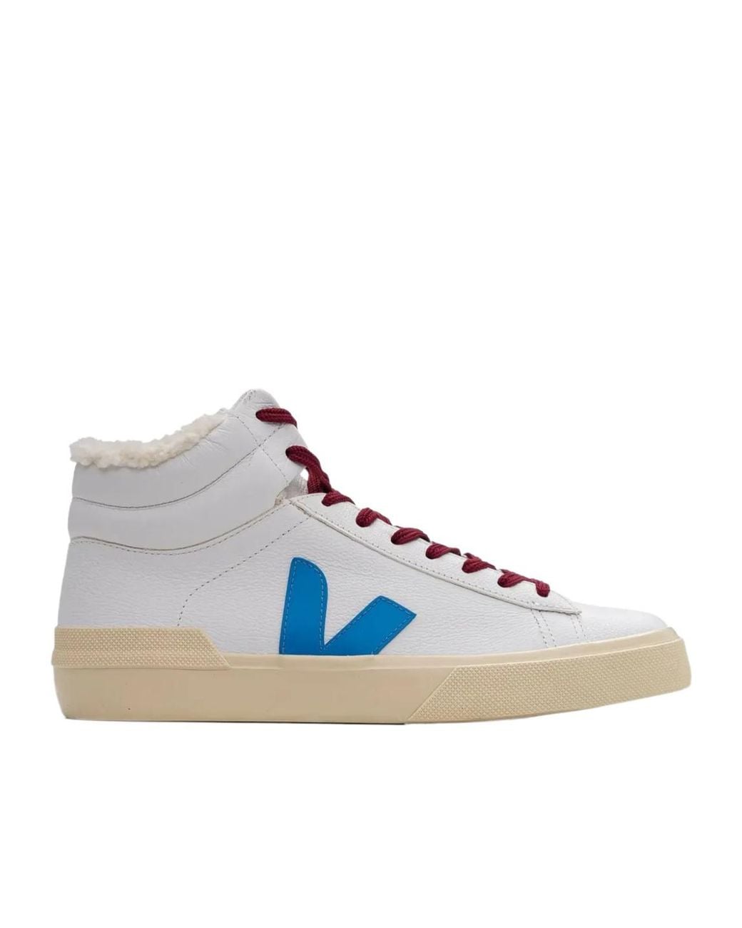 Veja Blue Leather Sneakers
