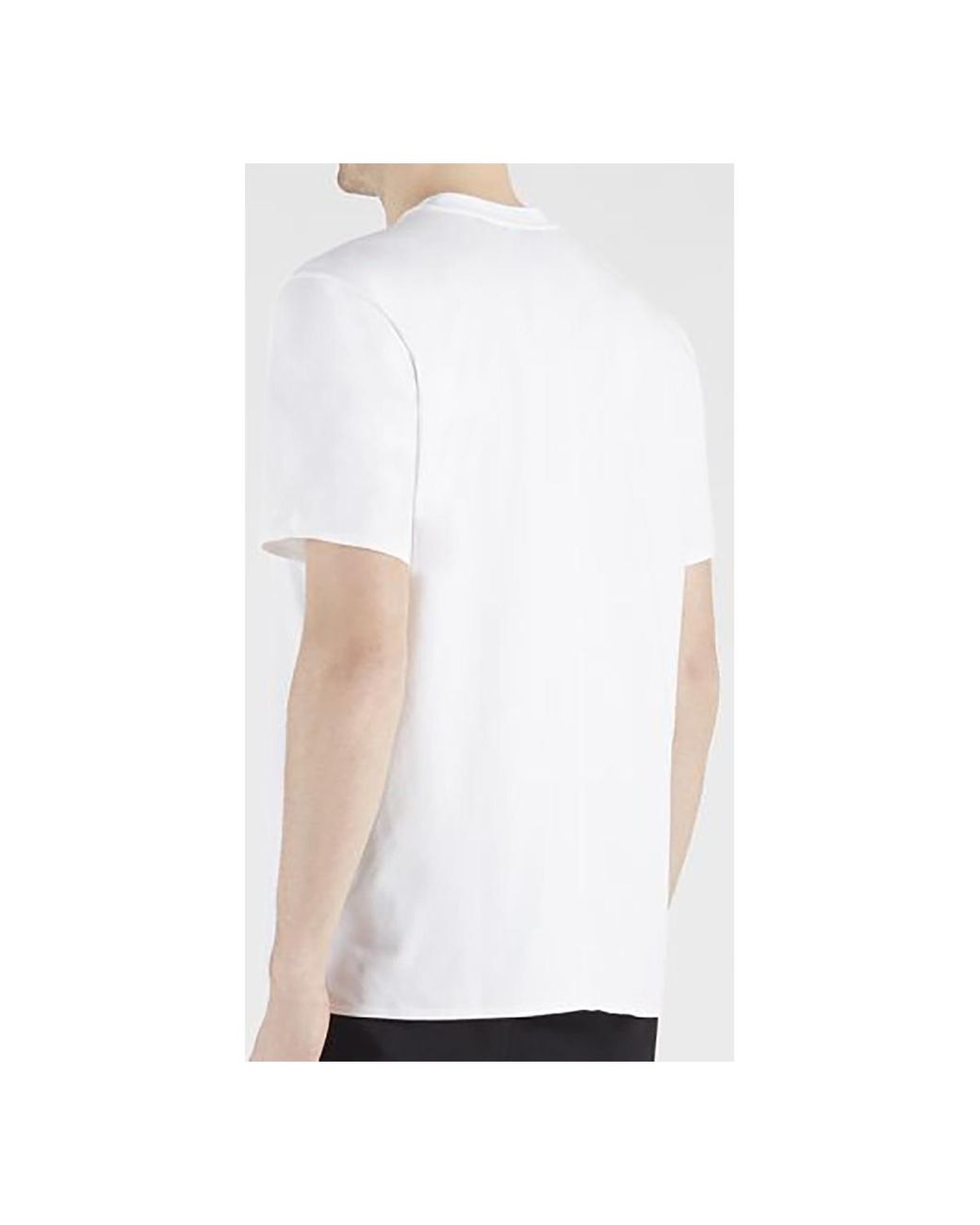 Paul & Shark White Item O-Neck Short-Sleeved T-Shirt for men