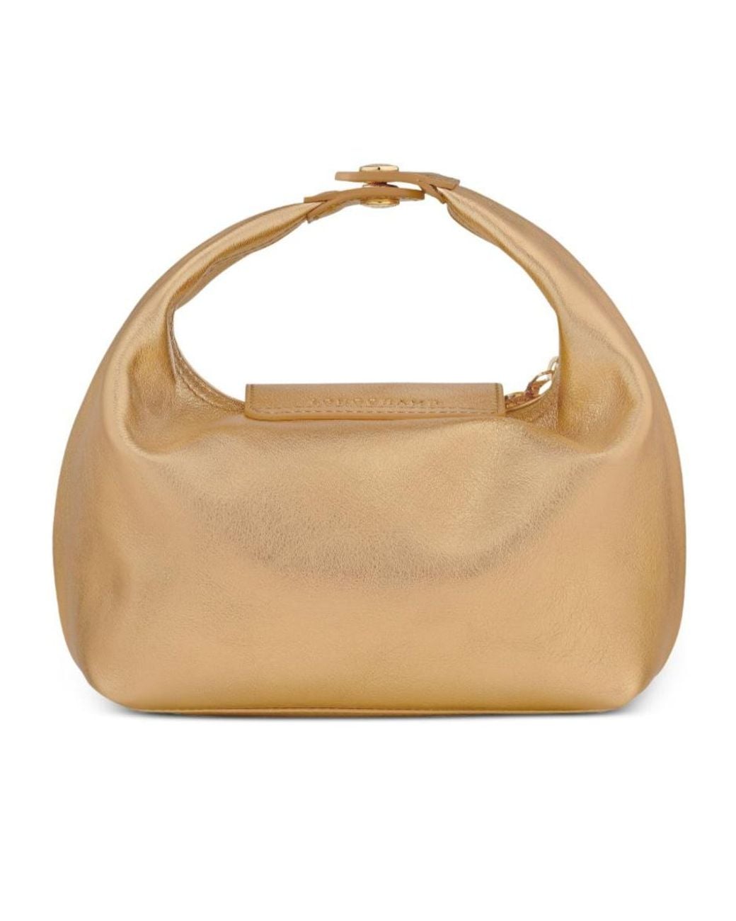 Longchamp Metallic Mini Le Pliage Xtra Leather Tote Bag