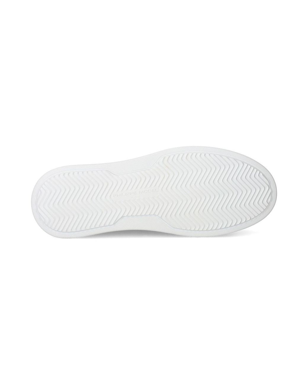 Philippe Model White Temple Lace-Up Sneakers for men