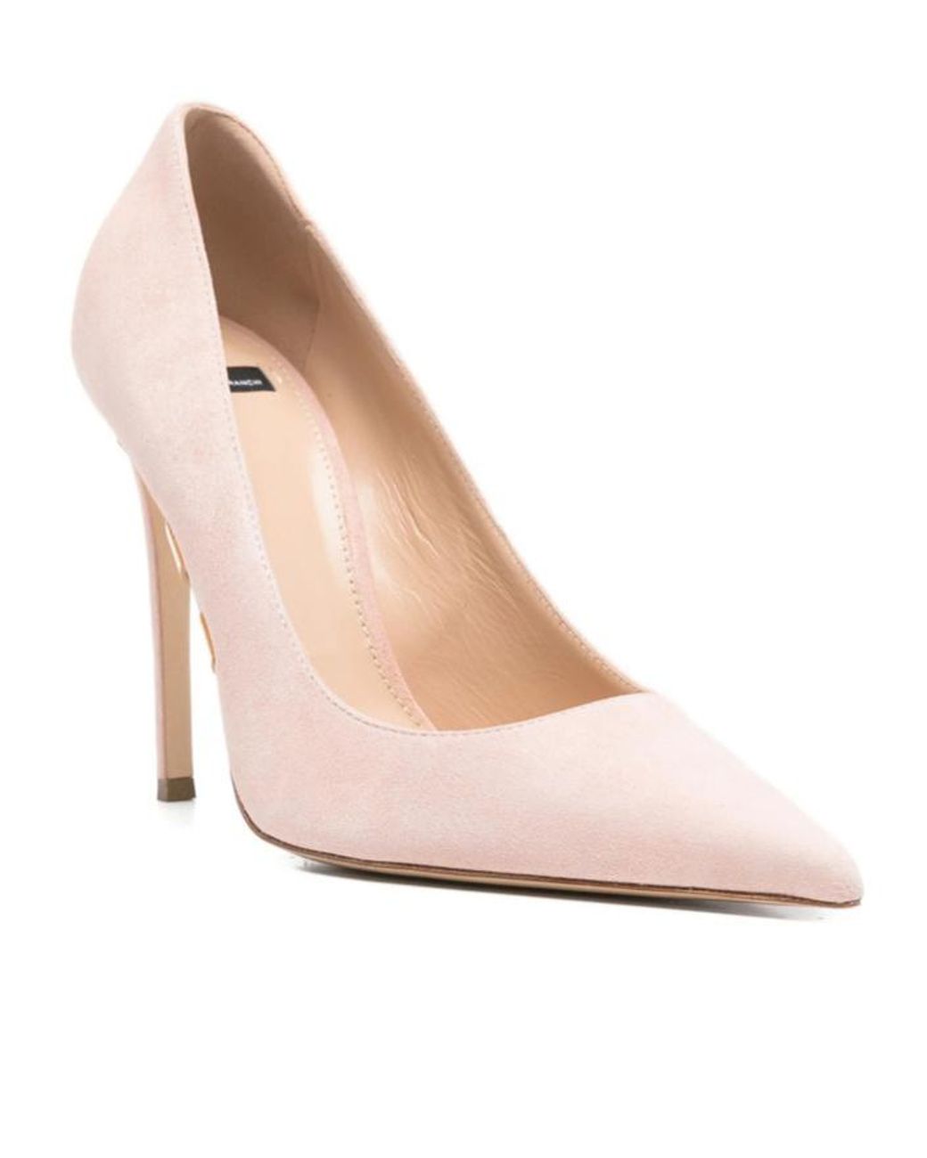 Elisabetta Franchi Pink Pointed-Toe High Heels