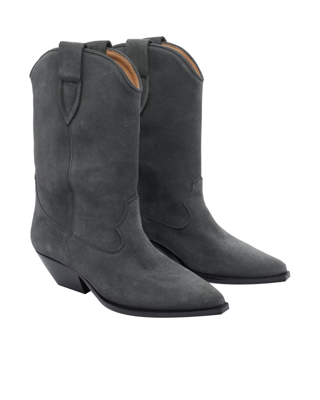 Isabel Marant Black Duerto Pointed-Toe Cowboy Boots
