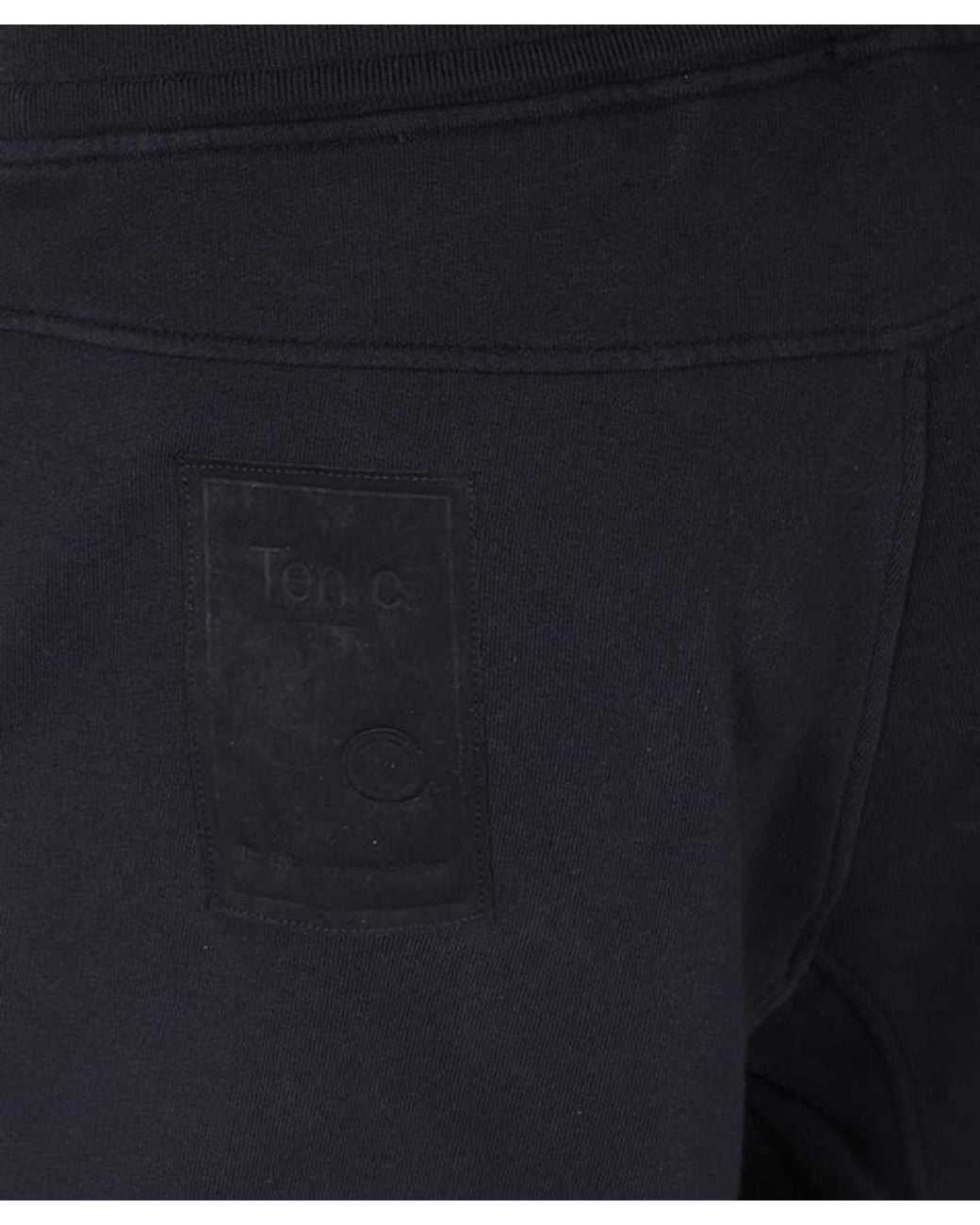 C P Company Blue Wide-Leg Shorts for men