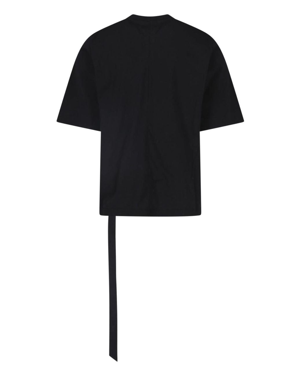 Rick Owens Black Short-Sleeved T-Shirt for men