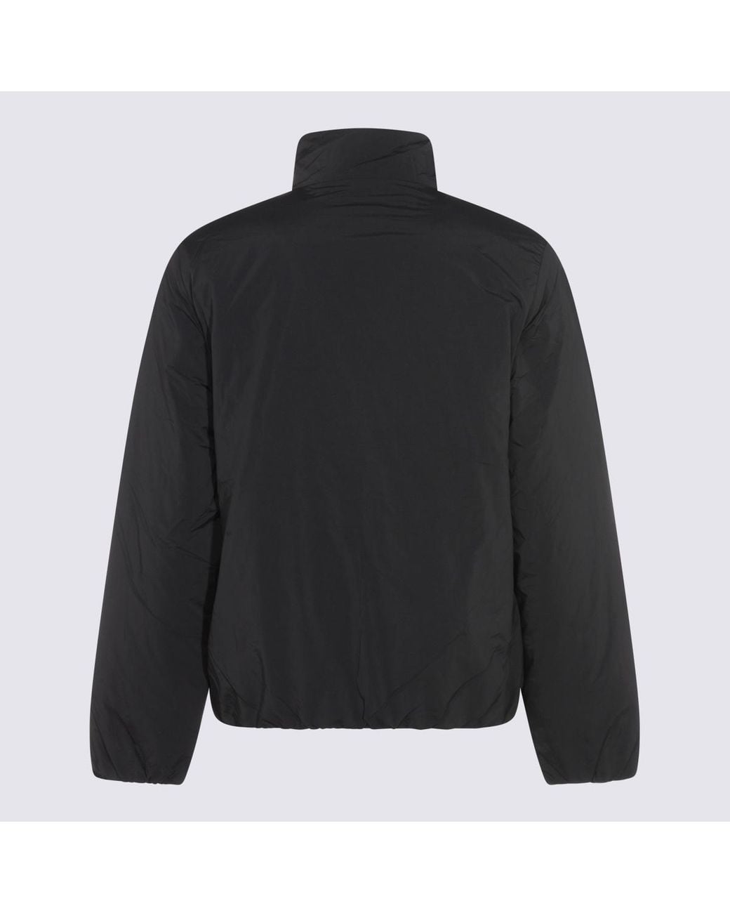 K-Way Black Zip-Up Padded Jacket for men