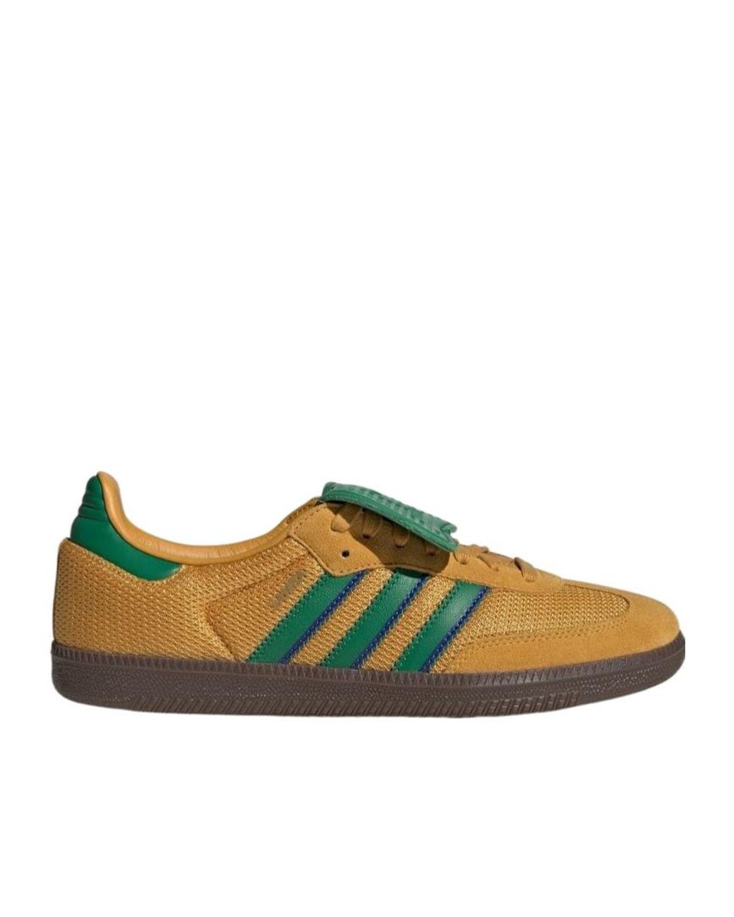Adidas Originals Green Samba Og Lace-Up Sneakers for men