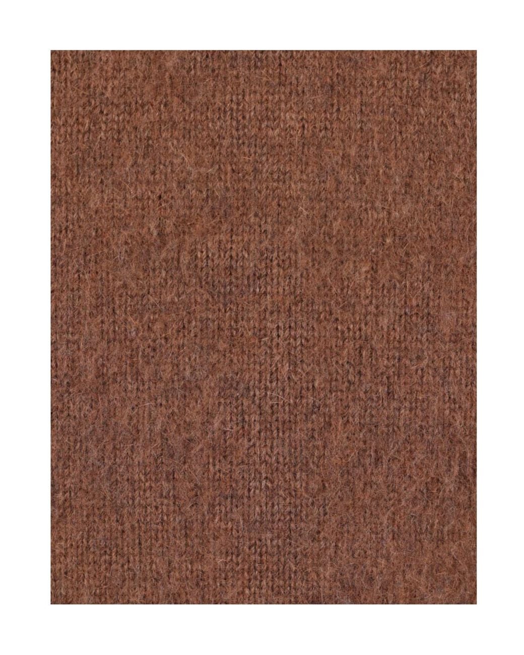 Jil Sander Brown Crew-Neck Sweater for men