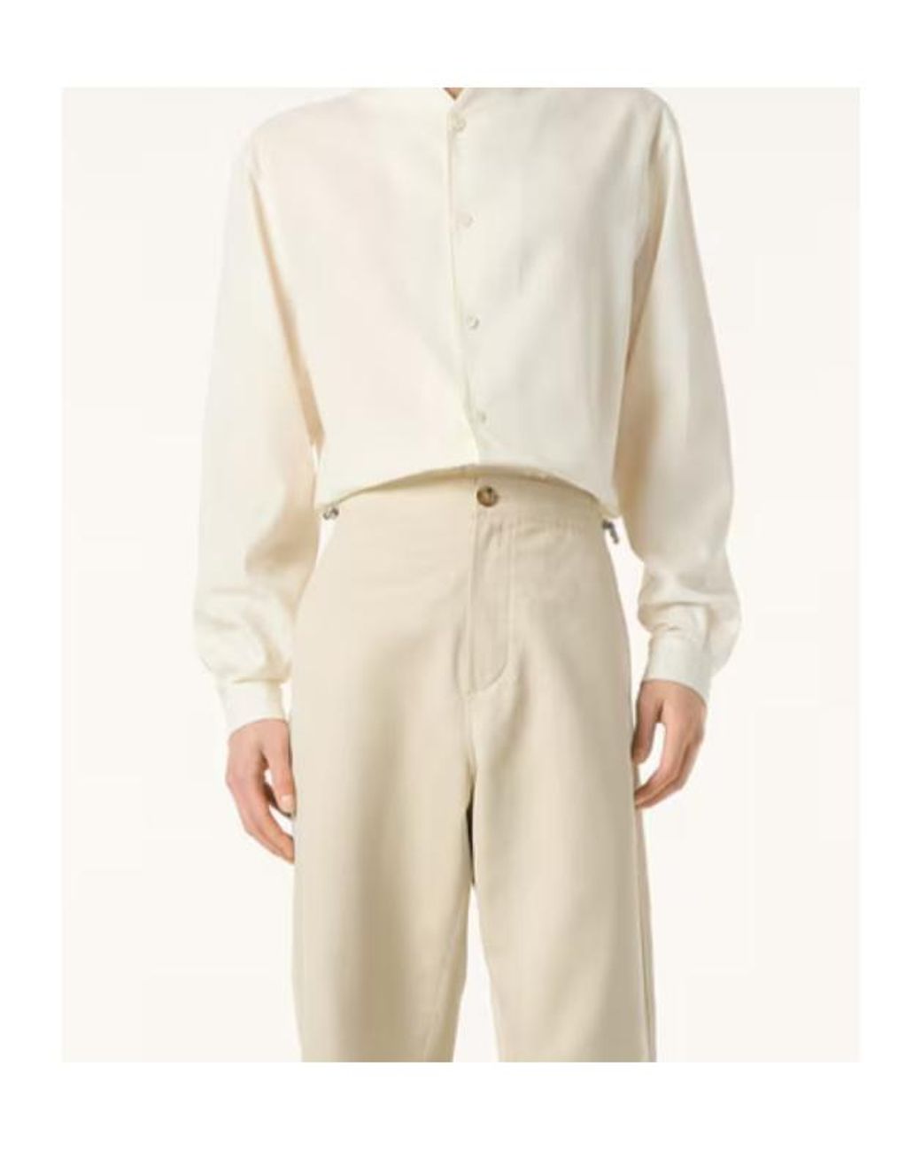 Loro Piana White Ilan Shirt for men