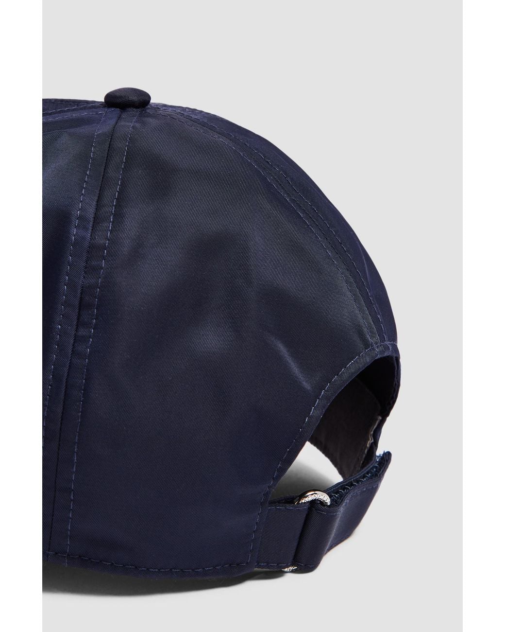 Moncler Blue Logo Patch Baseball Cap