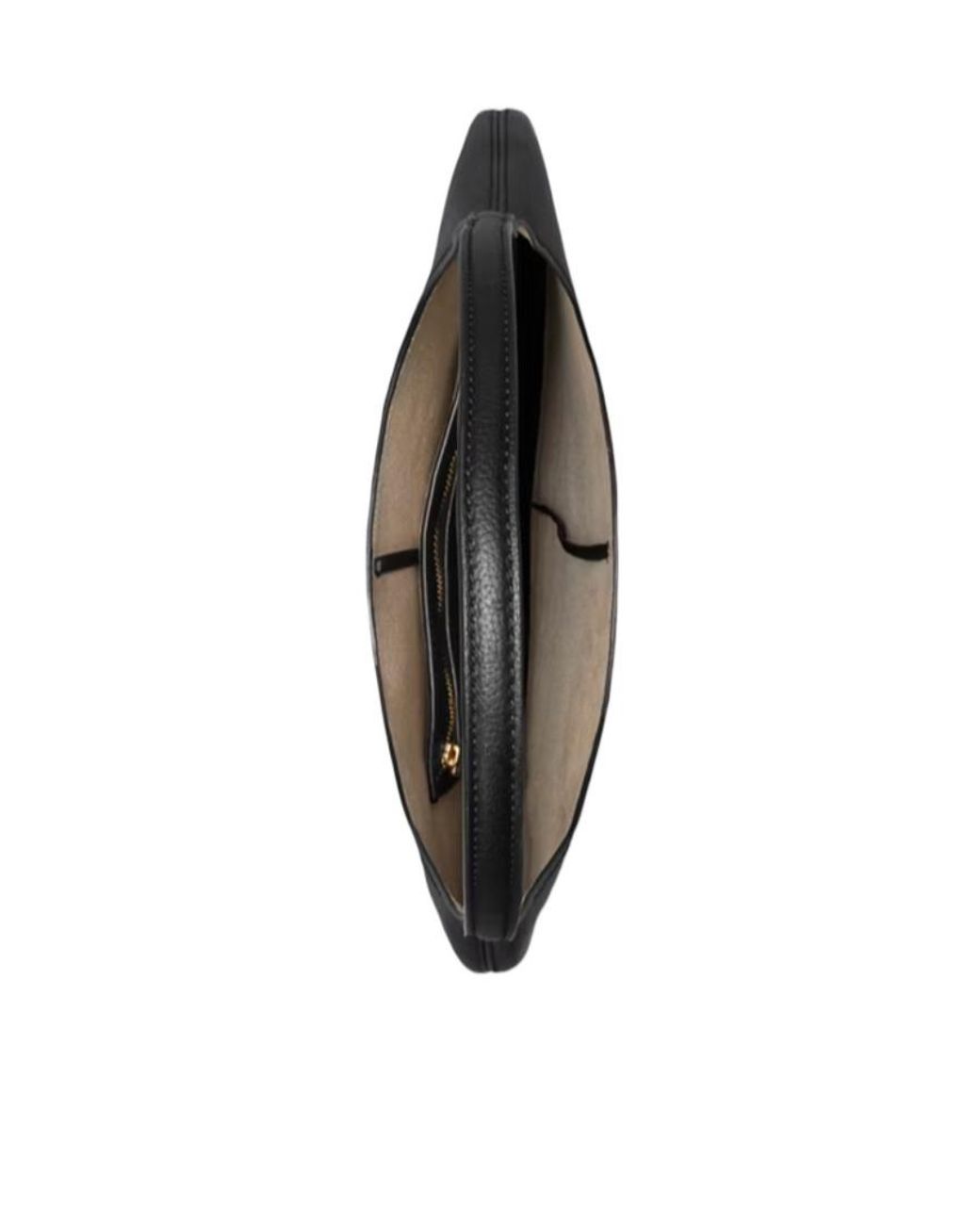 Tory Burch Black Pierced Soft Shoulder Bag