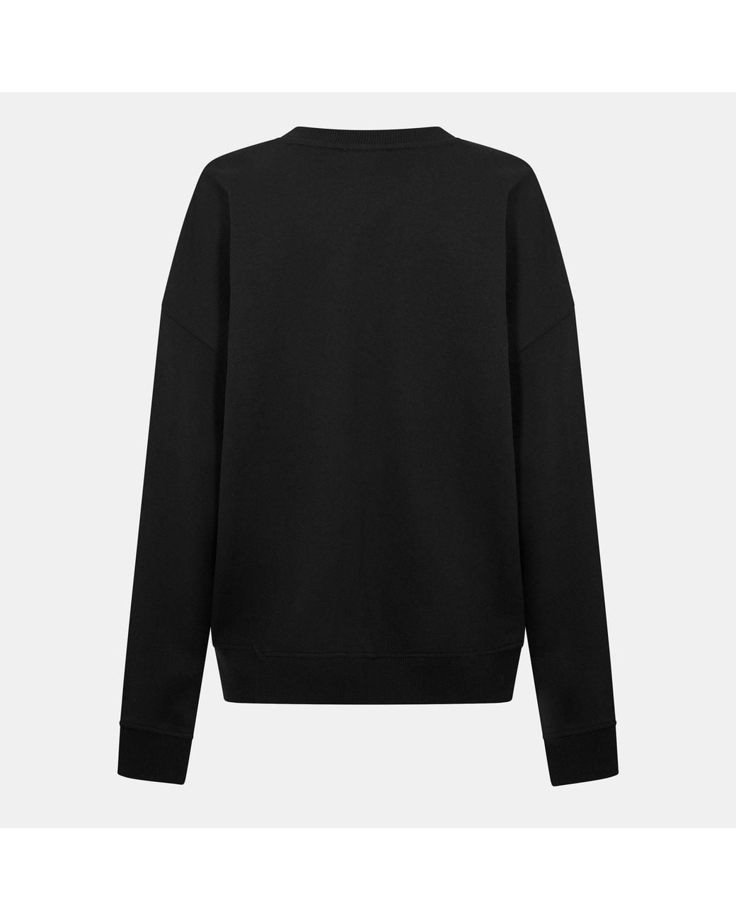 DIESEL Black Crew Neck Sweatshirt for men