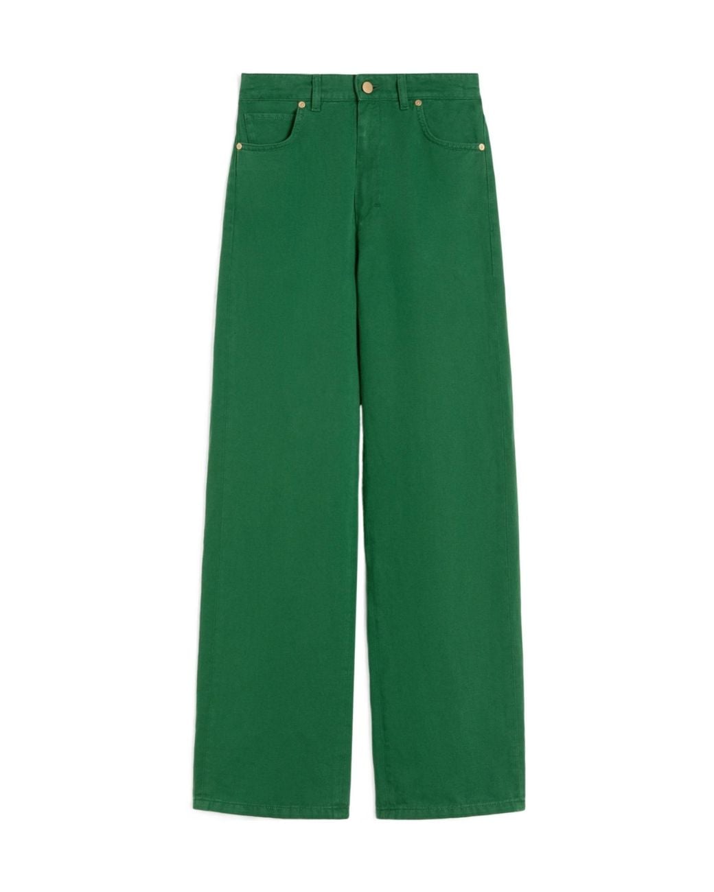 Max Mara Green 'S Onorata Straight Leg Pants