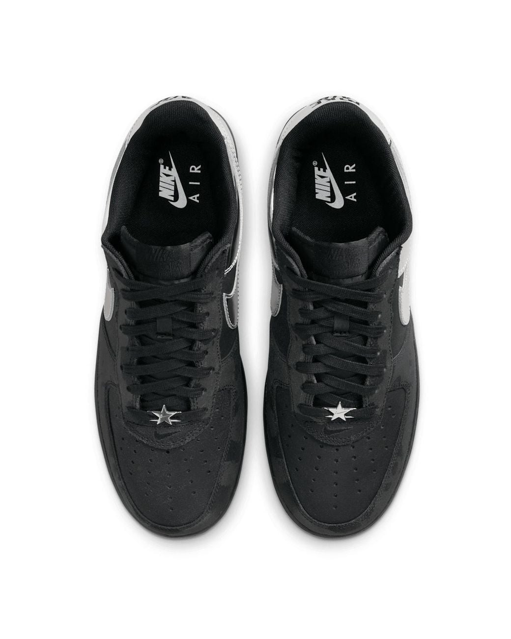 Nike Black Air Force 1 Low Retro Sneakers for men
