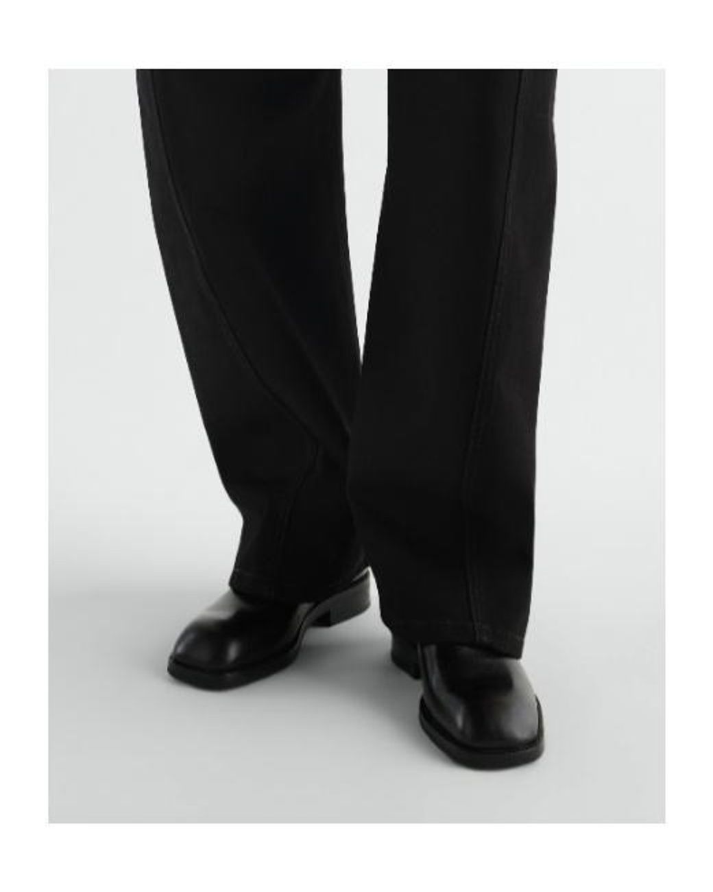 Lemaire Black Formal Loafers