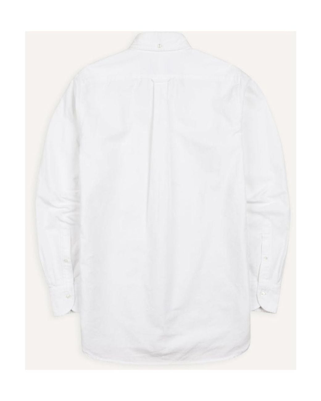 Drake's White Long-Sleeved Shirt for men