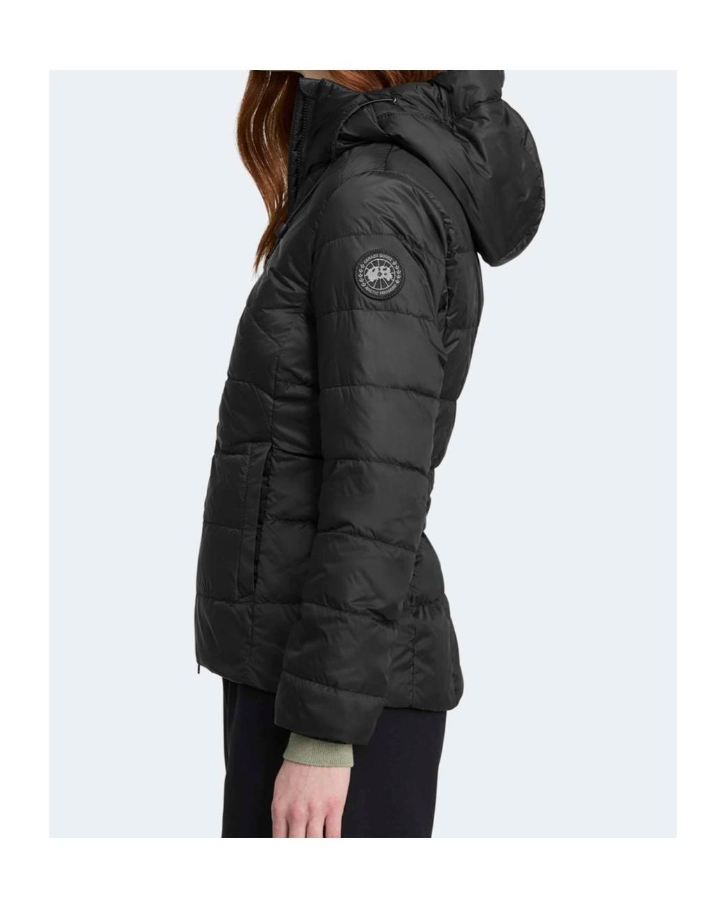 Canada Goose Black Abbott Hoodie Disc