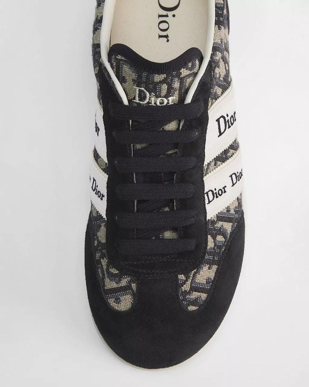 Dior Black Ribbon Sneaker