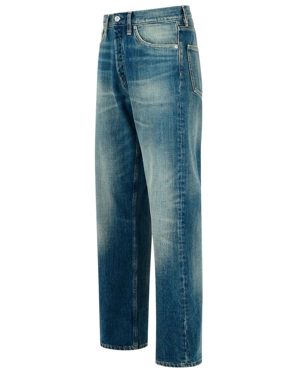 sunflower Blue 'Loose' Vintage Deep Cotton Jeans for men
