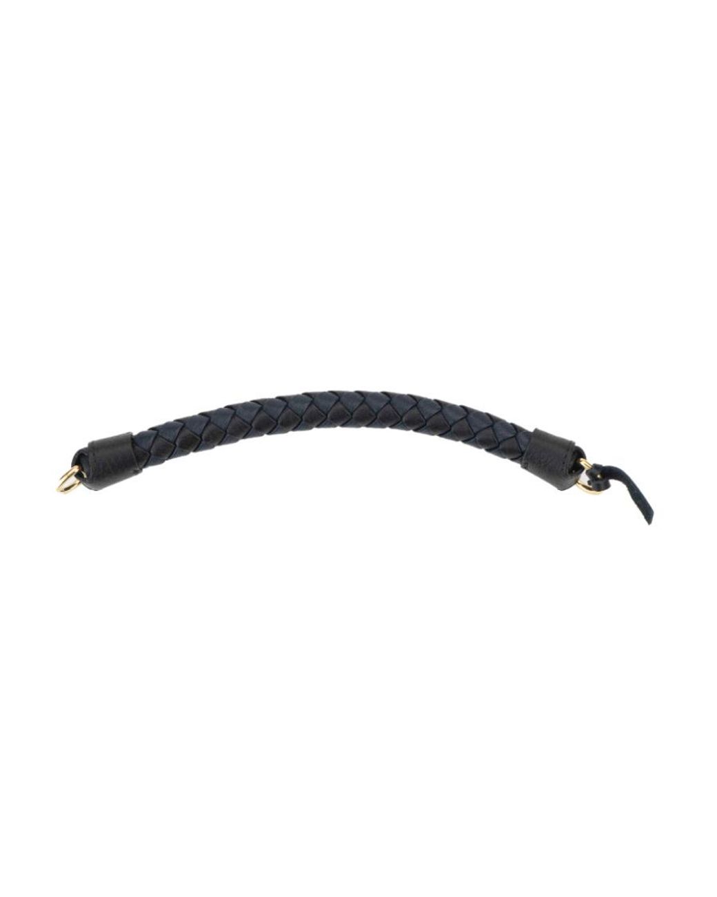 Mulberry Black Woven Belt