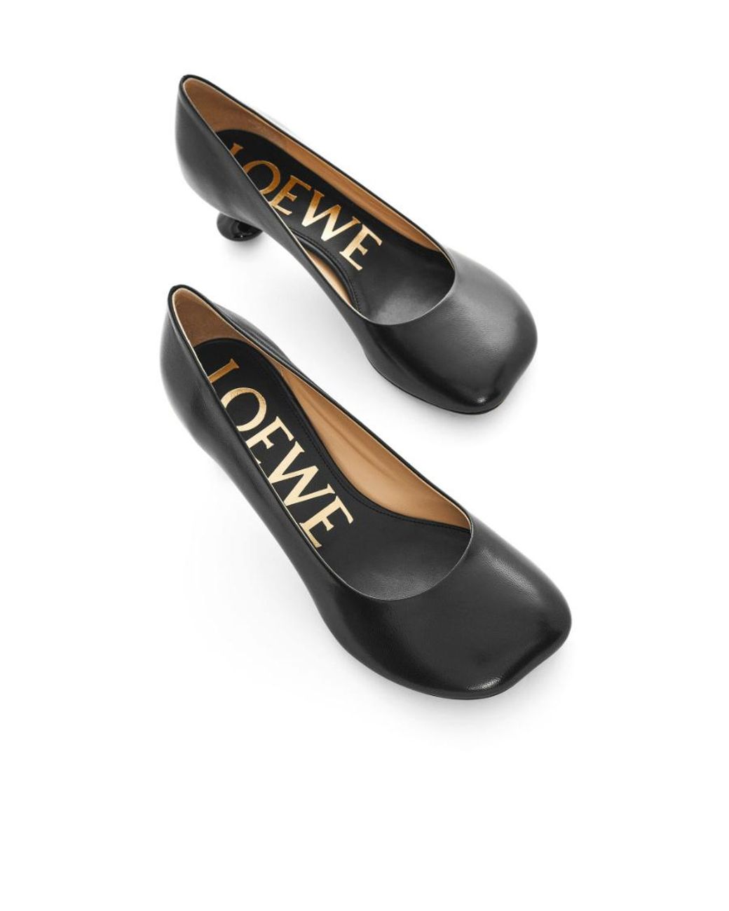 Loewe Black Toy Stiletto Pumps
