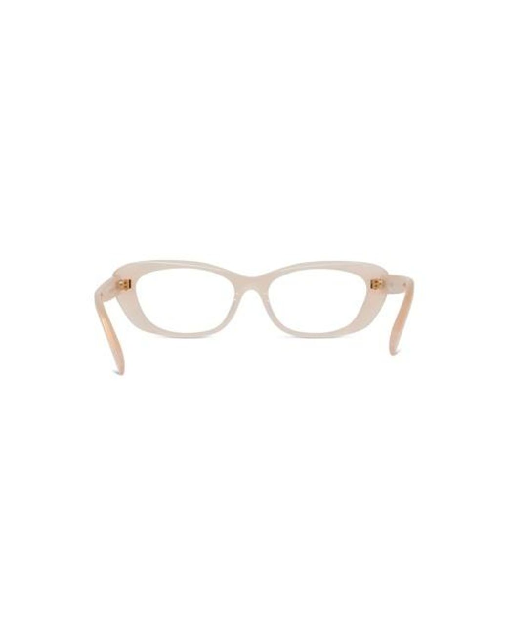 Givenchy White Full-Rimmed Plano Lenses