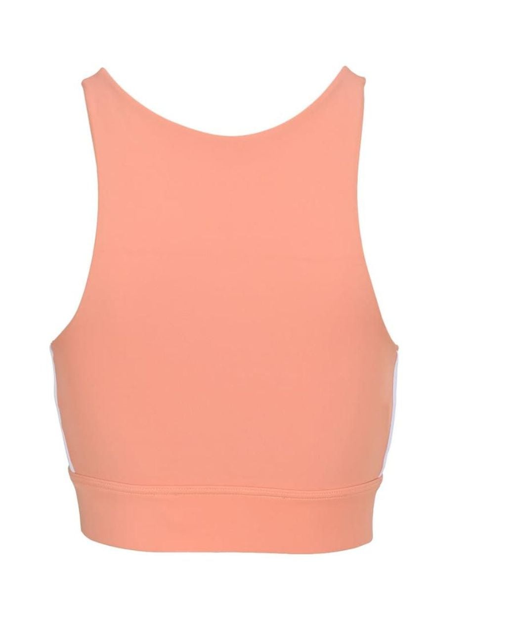 Palm Angels Pink Side-Stripe Sports Bra