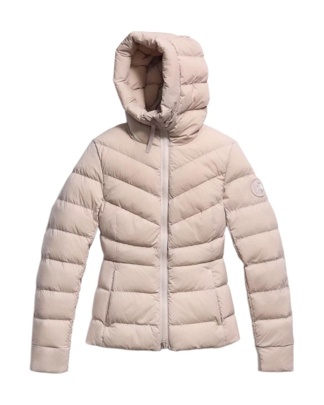 Canada Goose Natural Clair Quilted Down Jacket