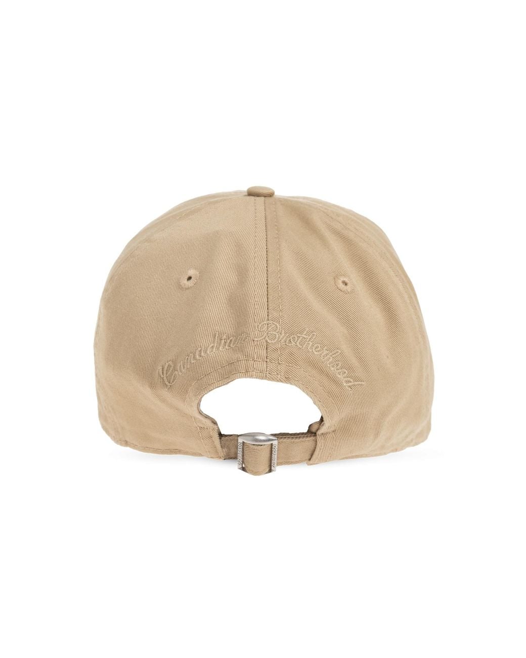 DSquared² Natural Logo-Embroidered Baseball Cap