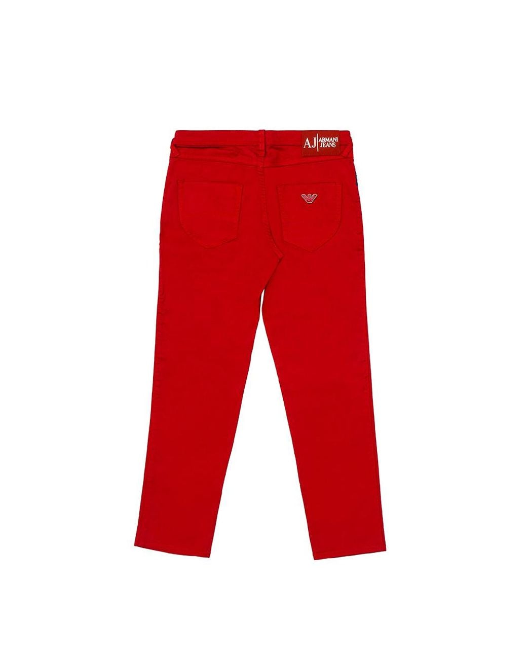 Armani Jeans Red Logo Jeans