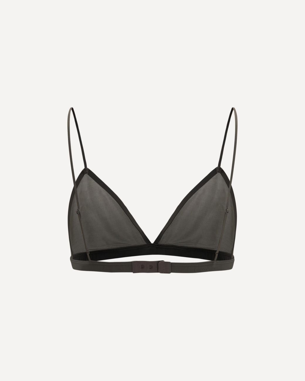 Calvin Klein Gray Ruby Sheer Triangle Bra