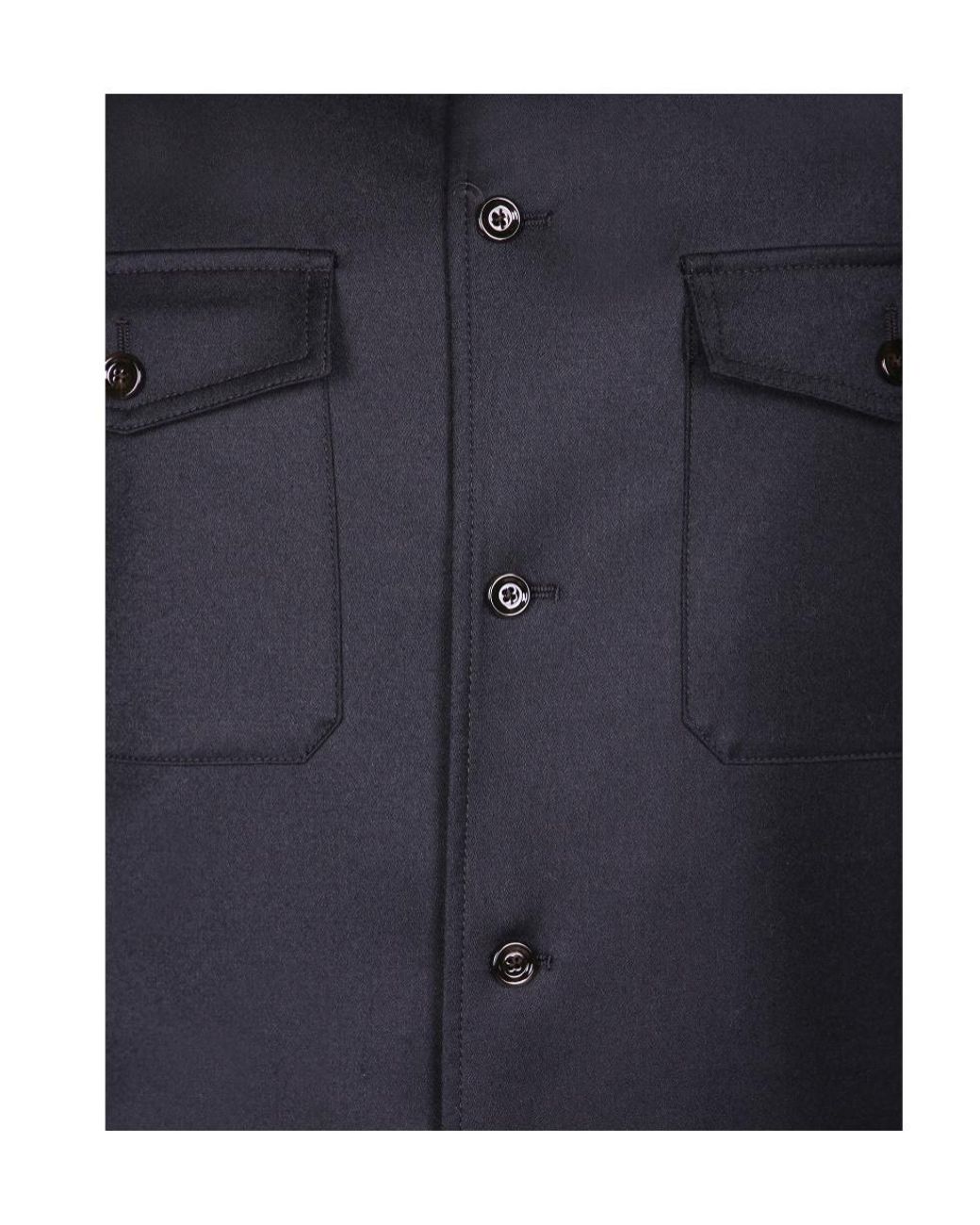 Lardini Blue Long-Sleeve Casual Jacket for men