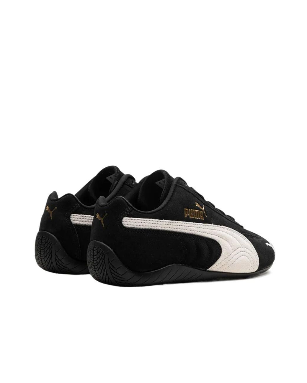 PUMA Black Speedcat OG Suede Sneakers