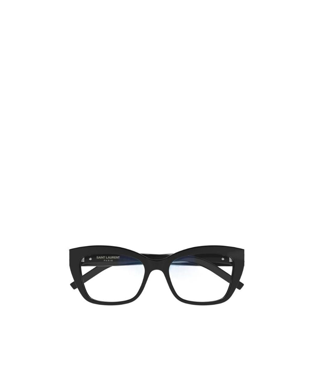 Saint Laurent White Logo Optical Glasses