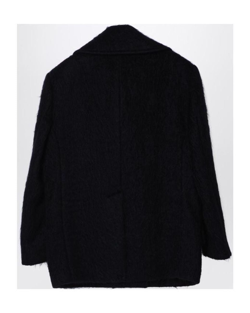 Acne Black Straight Hem Jacket