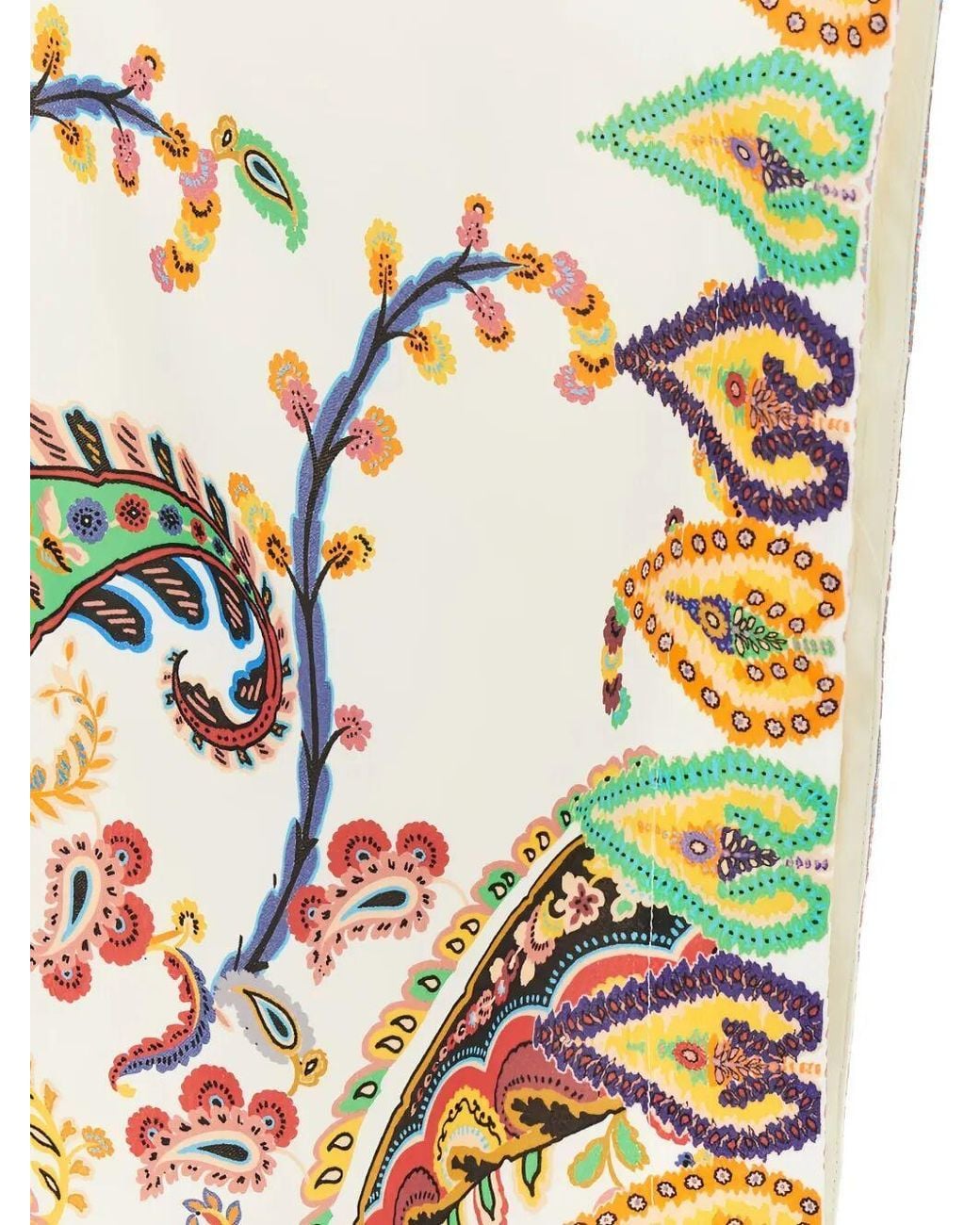 Etro Metallic Patterned Open Front Kaftan