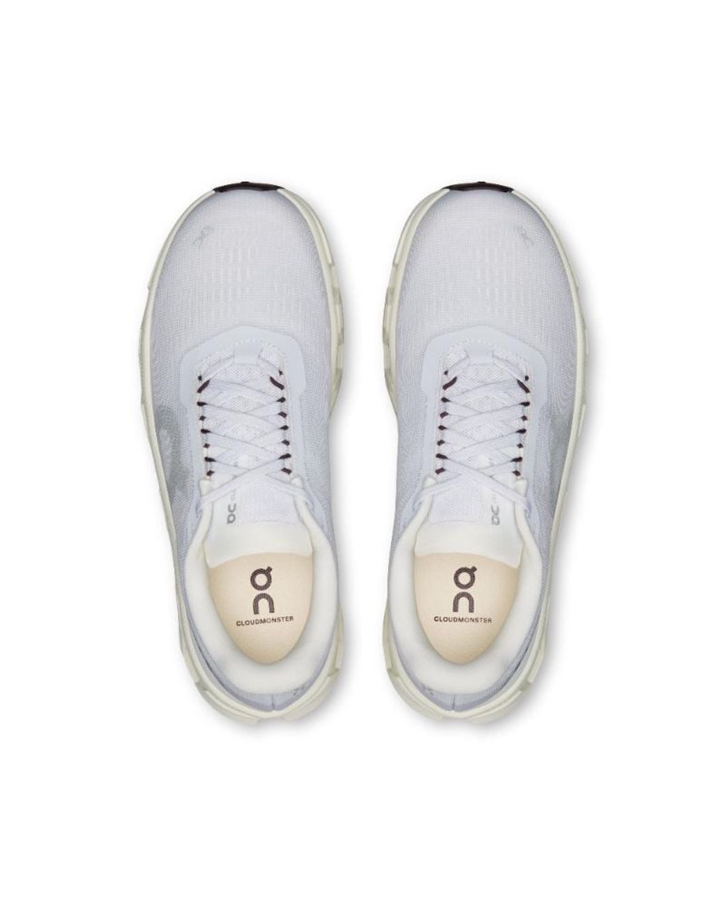 On Shoes White Cloudmonster 1 Running Shoes