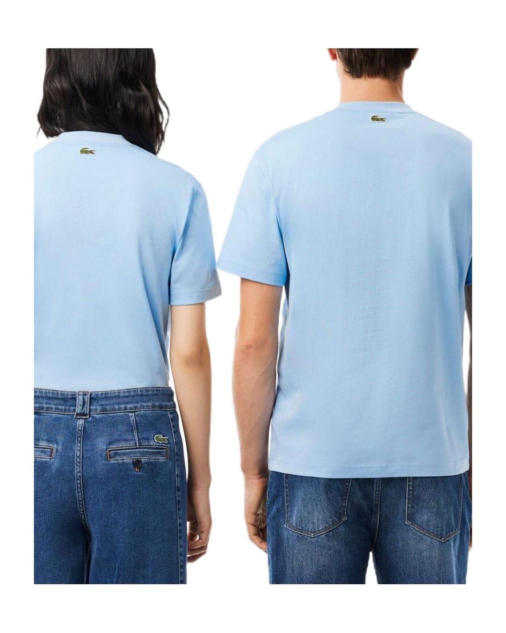 Lacoste Blue Crewneck Shortsleeve Tshirt for men