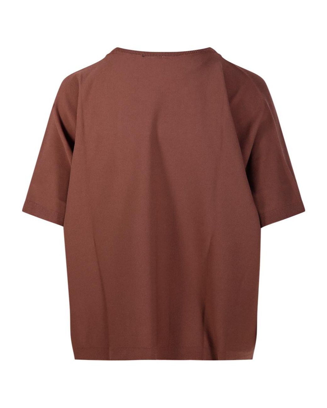 Roberto Collina Brown Oversized T-Shirt
