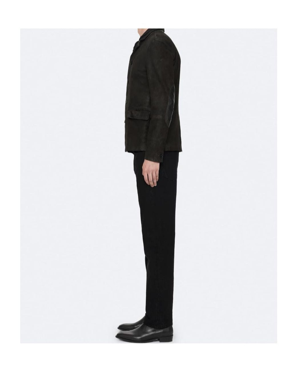 AllSaints Black Classic Tailored Jacket for men