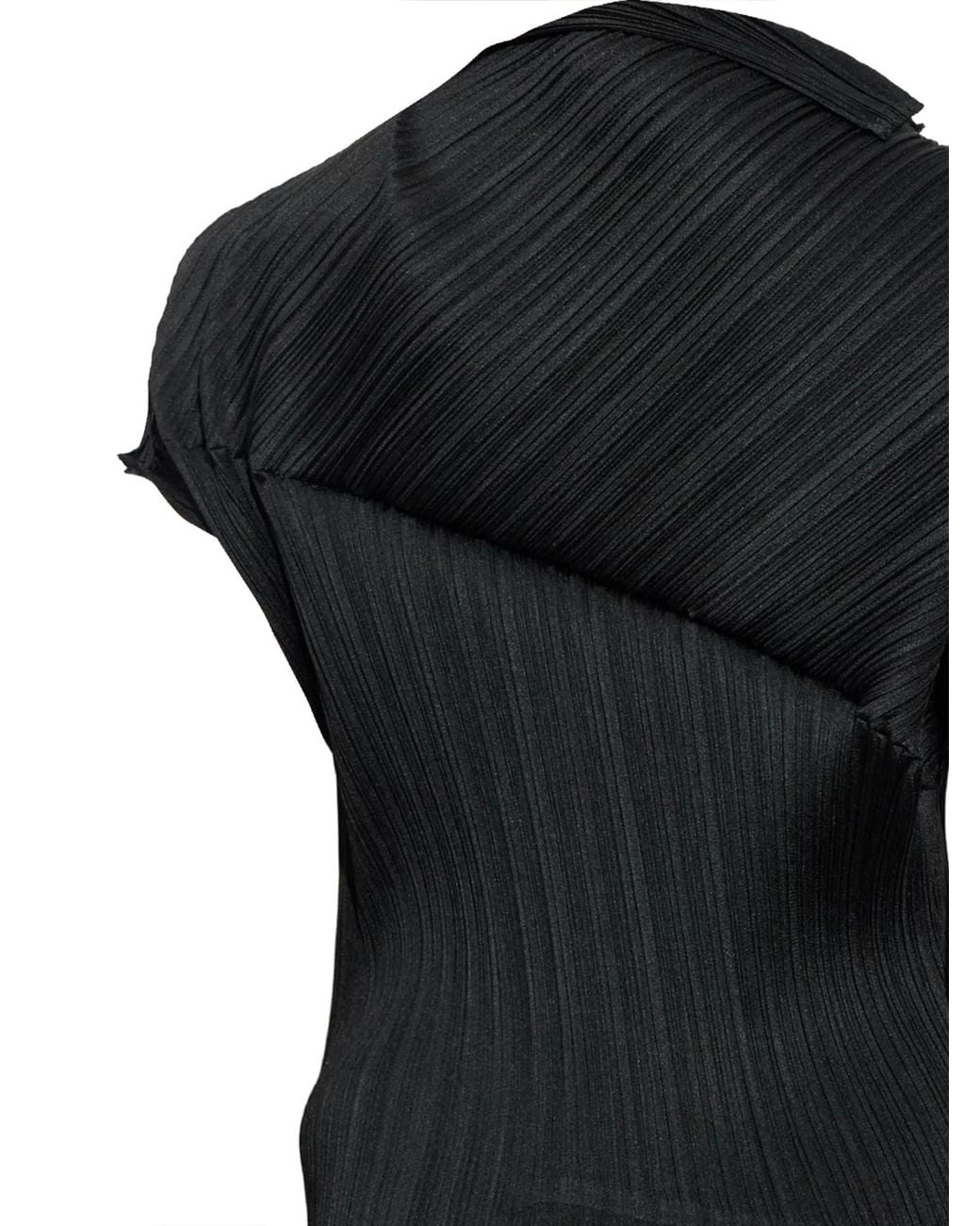 Pleats Please Issey Miyake Black Leap Top