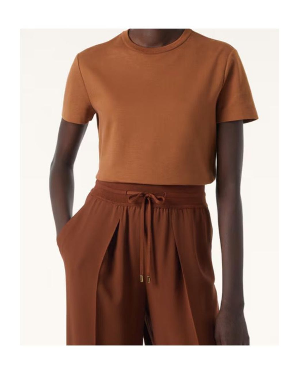 Loro Piana Brown My-T T-Shirt