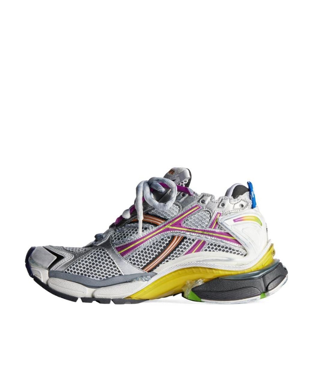Balenciaga Multicolor Runner Lace-Up Sneakers for men