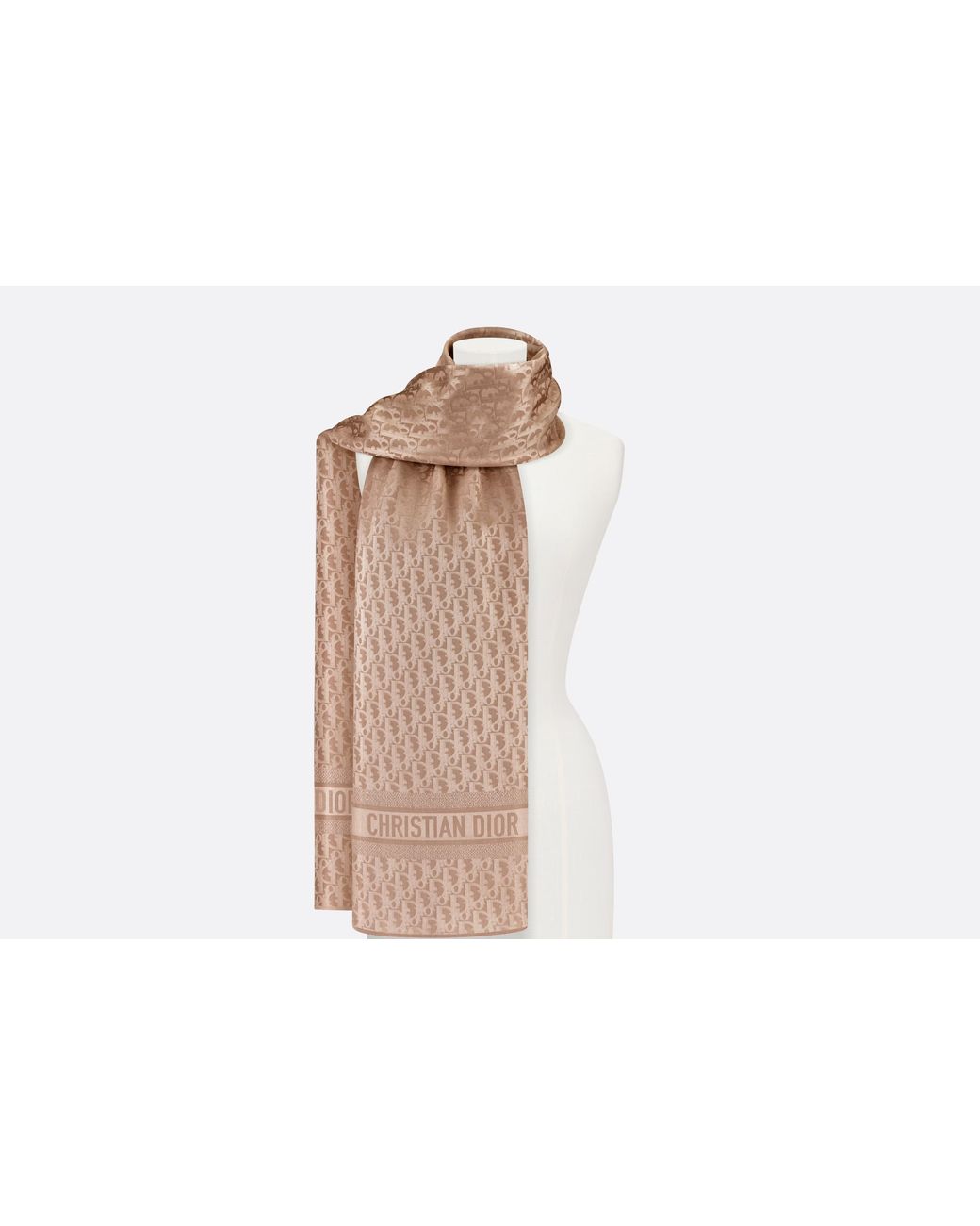 Dior Natural Oblique Stole